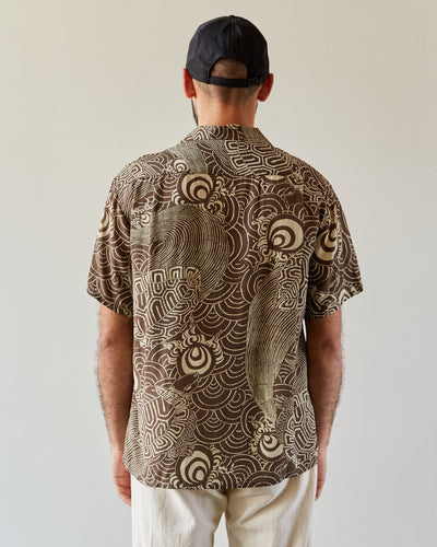 orSlow Hawaiian Shirt, Turtle Print