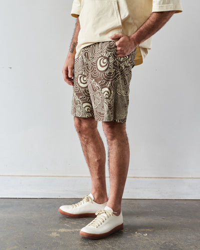 orSlow Hawaiian Shorts, Turtle Print