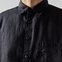 orSlow Loose Fit Short Sleeve Shirt, Black