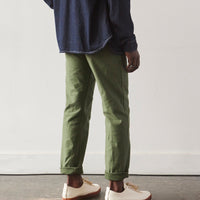 orSlow Regular Fit Fatigue Pant, Green