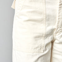 orSlow Short Length US Army Pants, Ecru