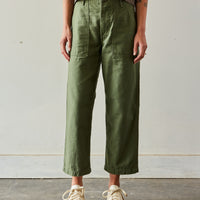 orSlow Short Length US Army Pants, Green