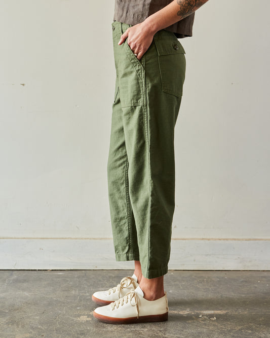 orSlow Short Length US Army Pants, Green