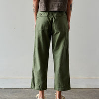 orSlow Short Length US Army Pants, Green