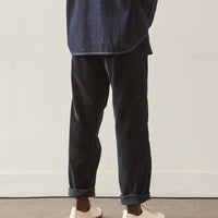 orSlow Unisex Corduroy French Work Pant, Navy