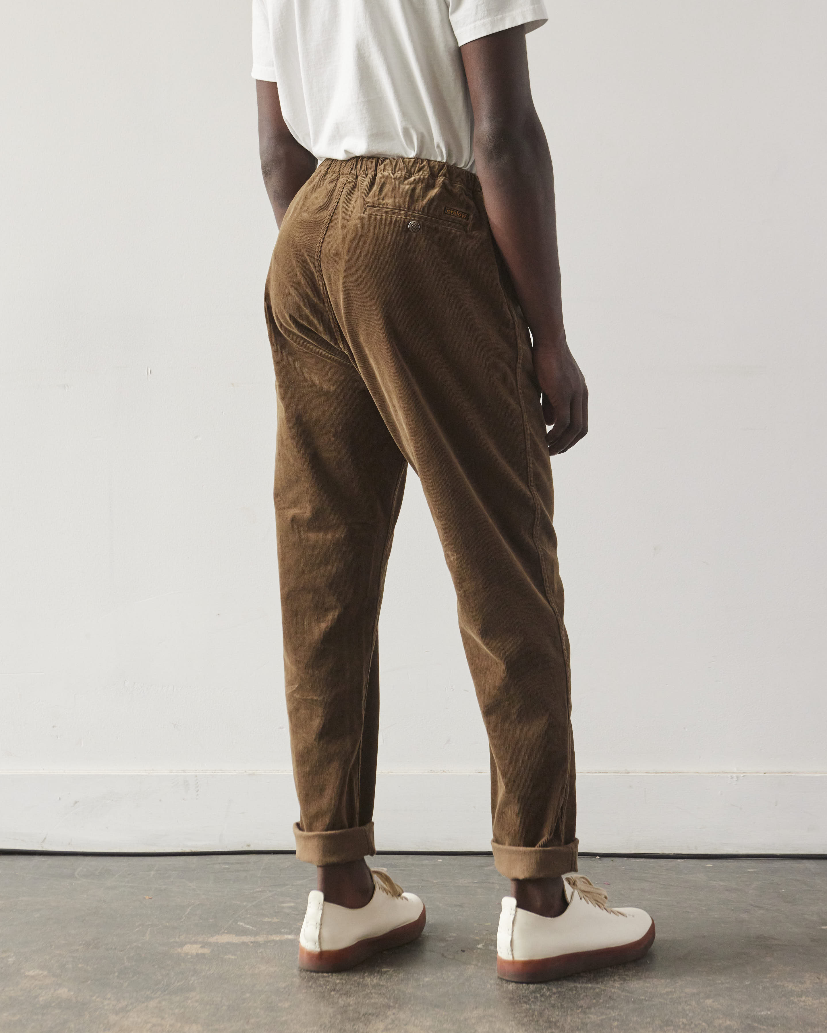 orSlow Unisex Corduroy New Yorker Pant, Brown – Glasswing