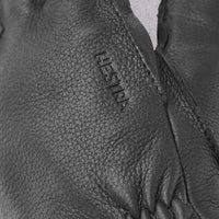 Hestra Deerskin Primaloft Rib Glove, Black