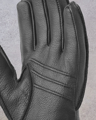 Hestra Deerskin Primaloft Rib Glove, Black