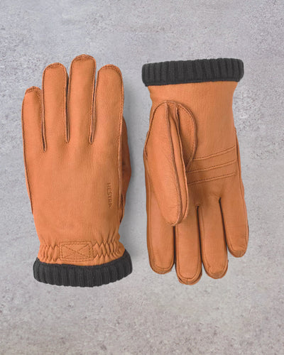 Hestra Deerskin Primaloft Rib Glove, Cork